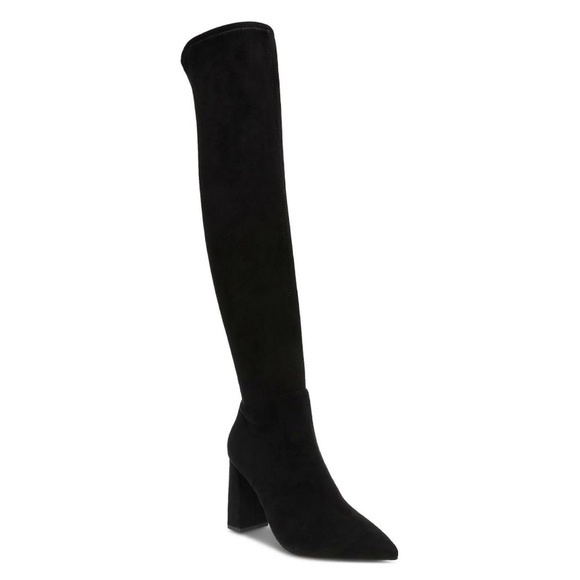 Wild Pair Womens Eileen Faux Suede Pointed  Boots Size 7 NEW # Box K404 - Picture 1 of 8